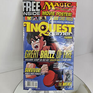 SEALED Inquest Gamer #65 September 2000 Sailor Moon, MTG, Dragon Ball Z, Pokemon